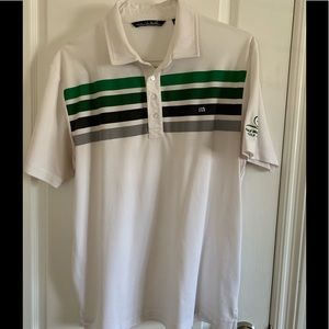 Travis Matthew Mens Half Moon Bay Golf Shirt: L ⛳️